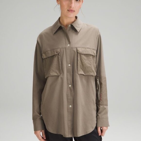 lululemon athletica Tops - WovenAir Hiking Overshirt